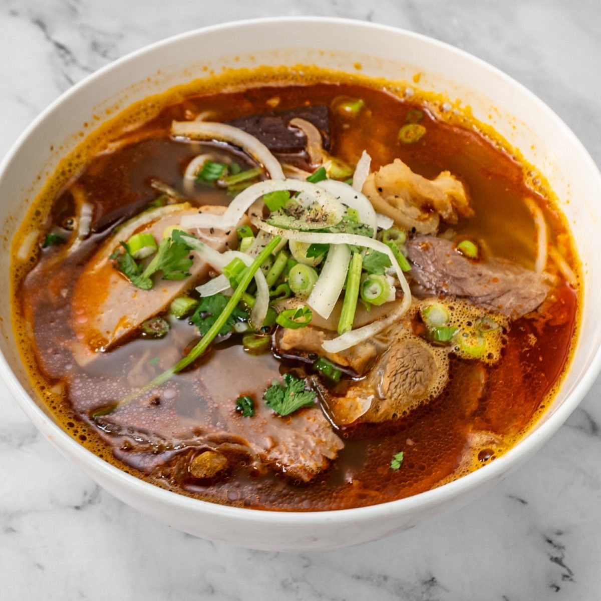 D2. Bun Bo Hue (Spicy Beef Noodles)