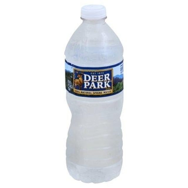 Deer Park Natural Spring Water.