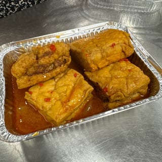 Dau Hu Nhoi Thit (Stuffed Tofu)